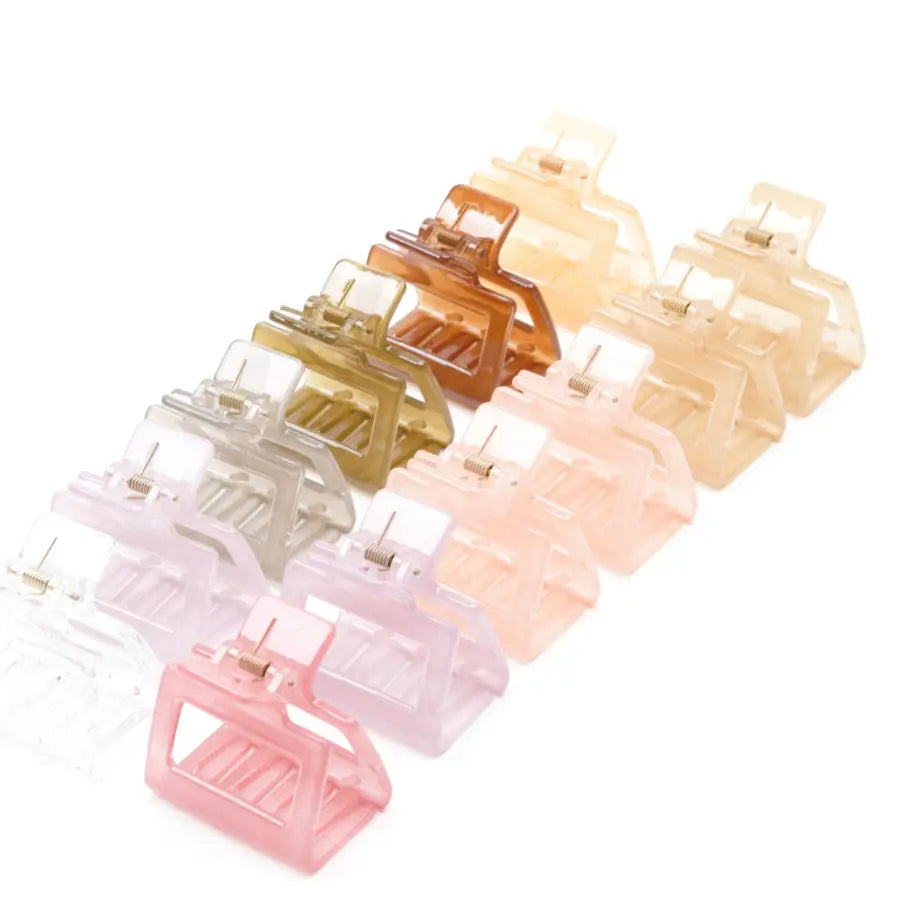 Mini haarclips spring