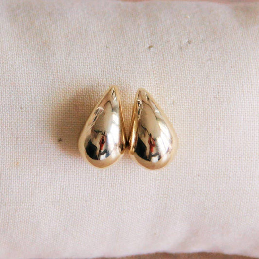 Roestvrijstalen druppel 'klein' — glans/goud