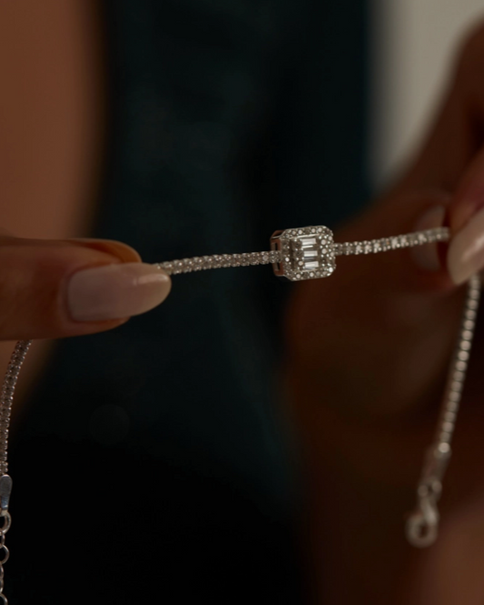 Signature armband zirkoniakristallen