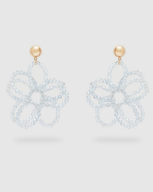 Oorbellen met bloemblaadjes