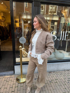 Top Teddy Taupe