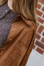 Gilet Leonora Grijs