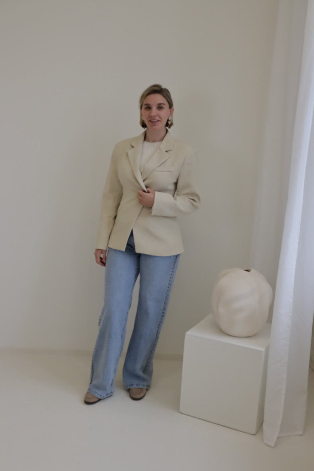 Blazer Aurore Zand