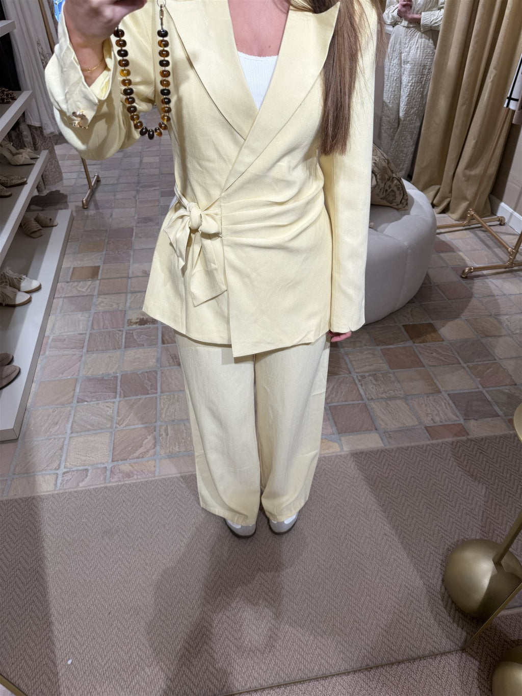 Blazer Celestine Geel