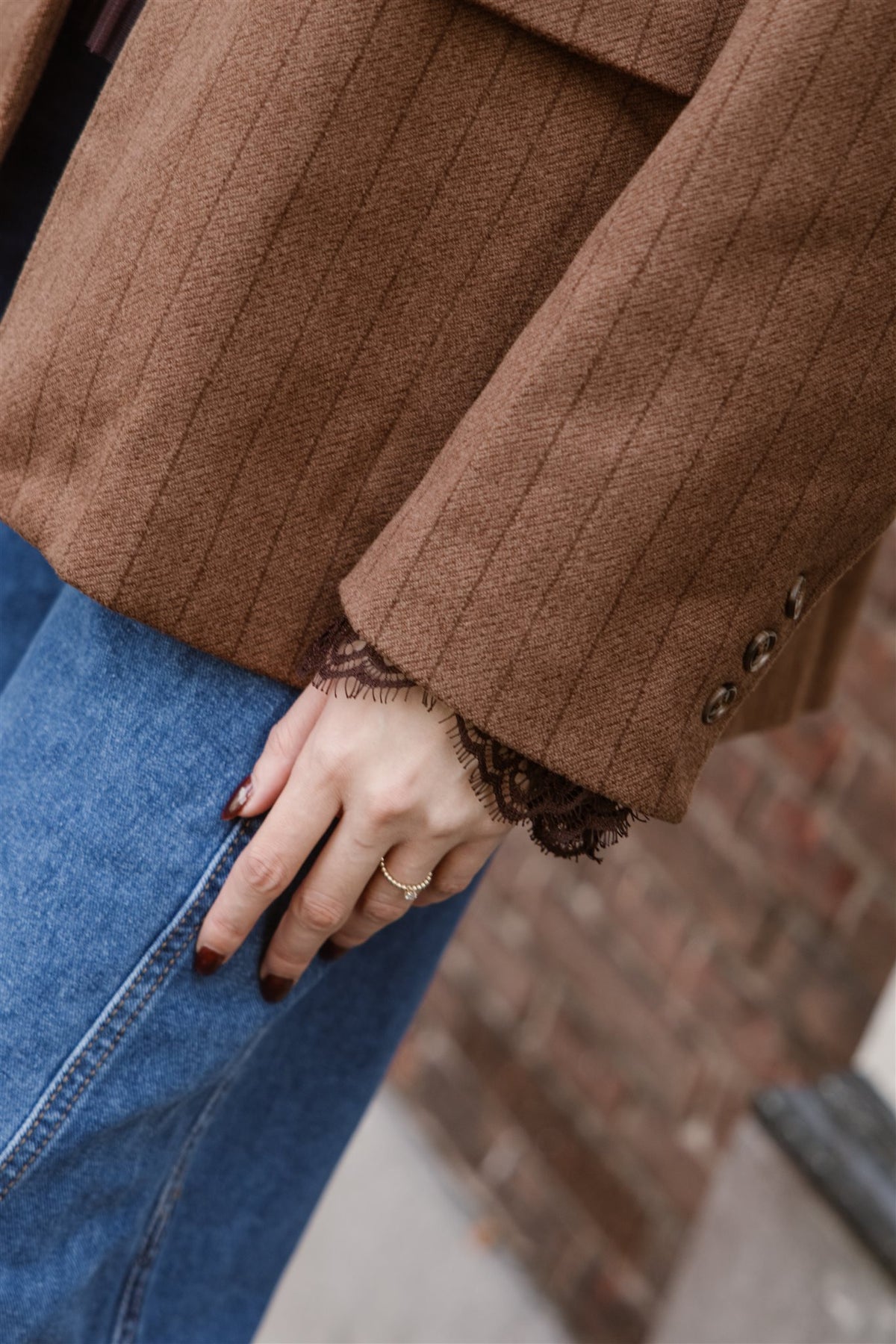 Blazer Esra Bruin