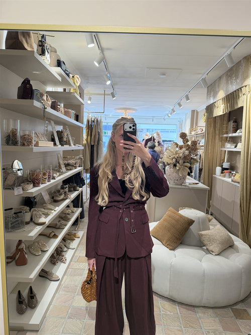 Blazer Orelia Bordeaux