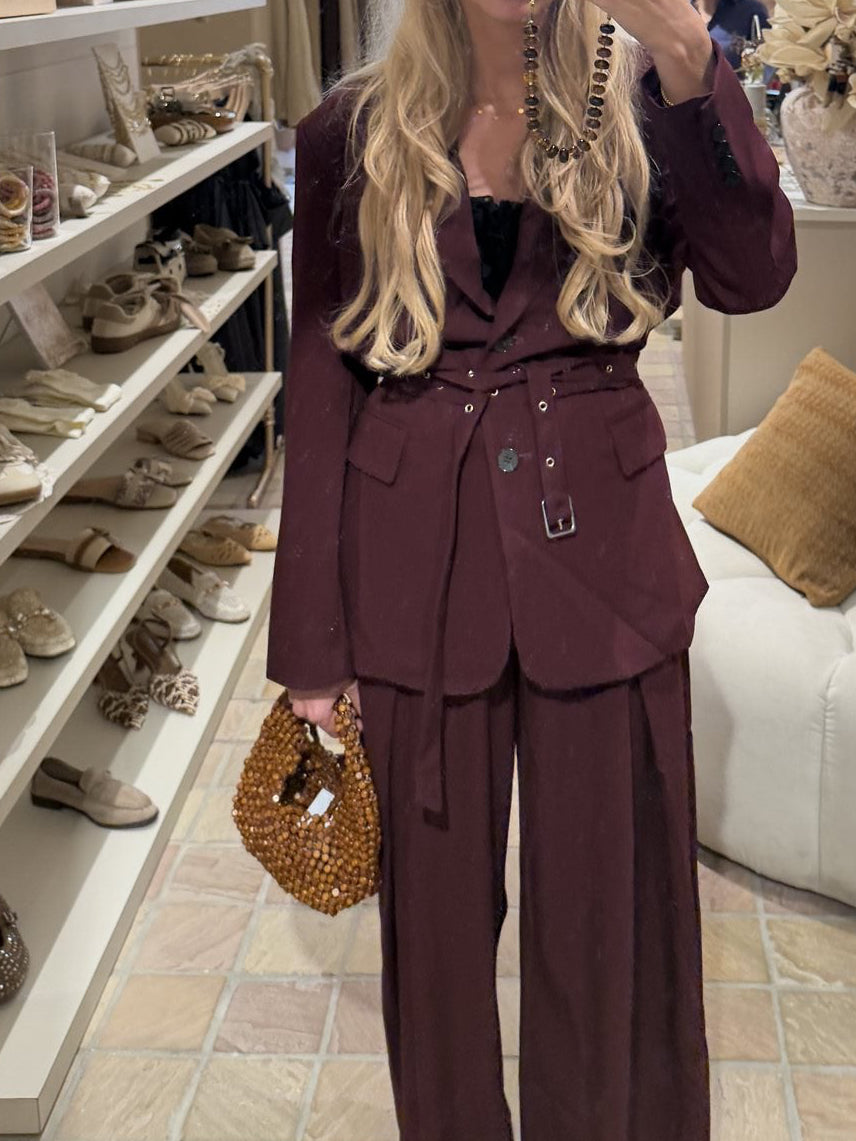 Blazer Orelia Bordeaux
