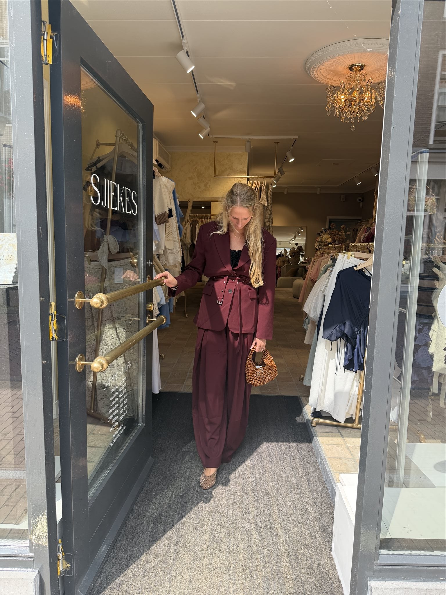 Blazer Orelia Bordeaux