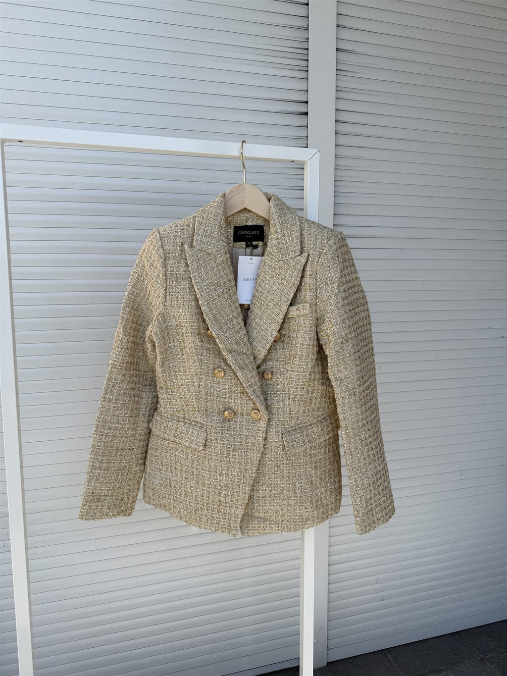 Blazer Saline Goud