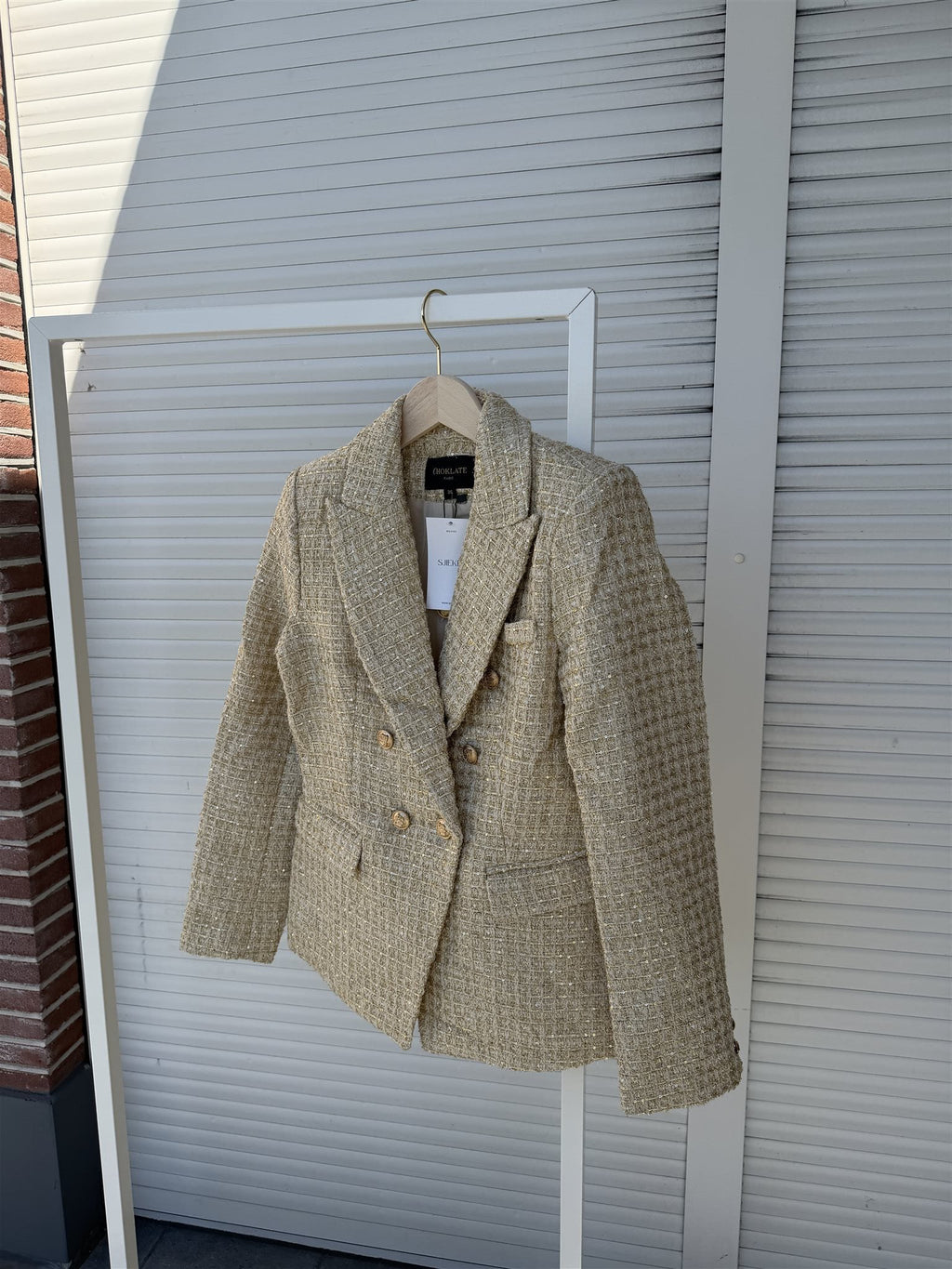 Blazer Saline Goud
