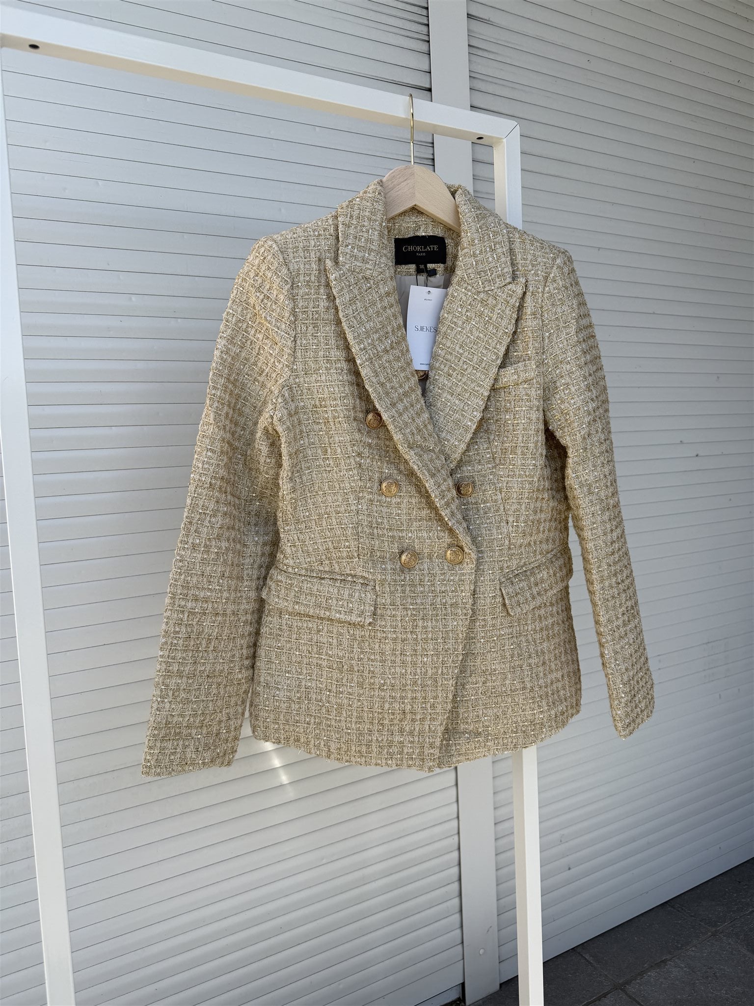 Blazer Saline Goud