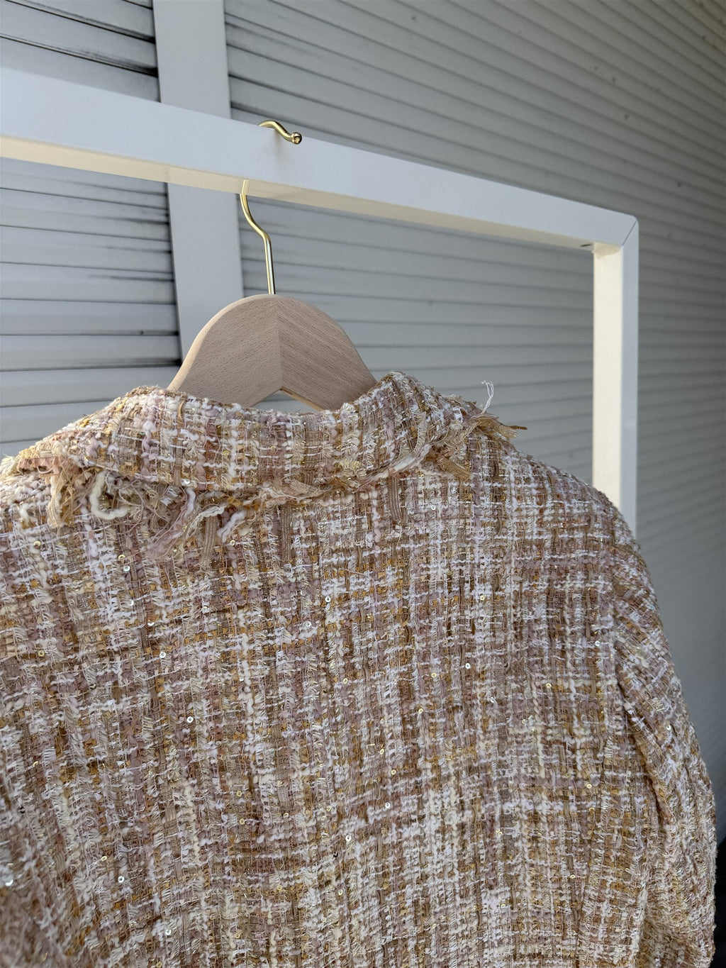 Blazer Victoire Creme/Goud