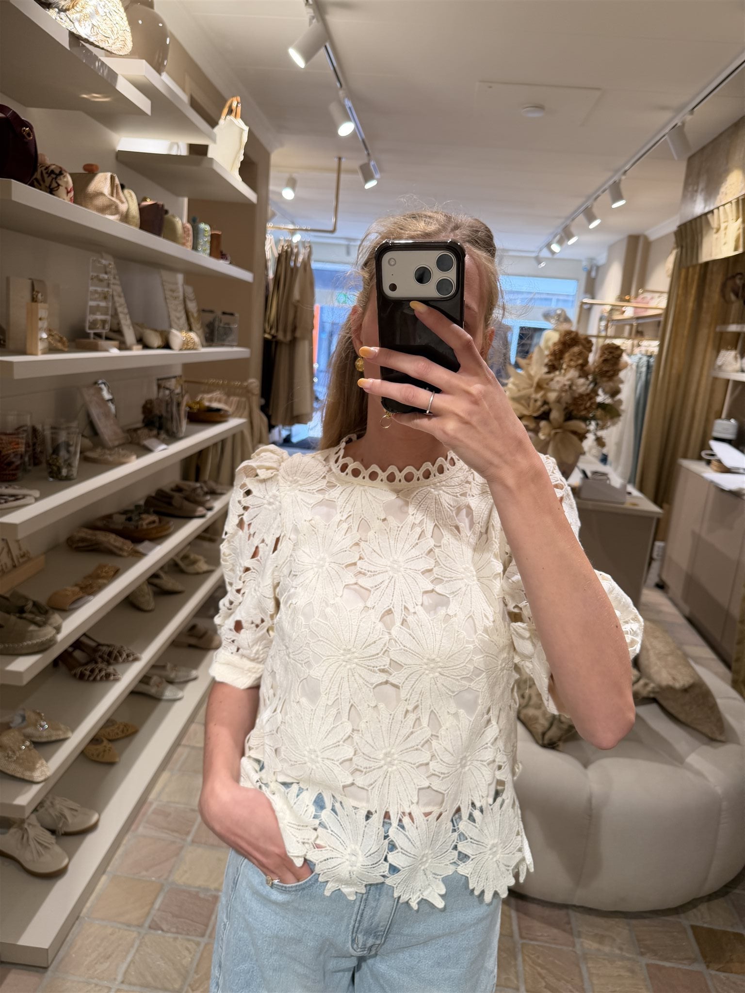 Blouse  Anatolia Ecru