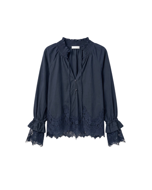 Blouse Corine Blauw