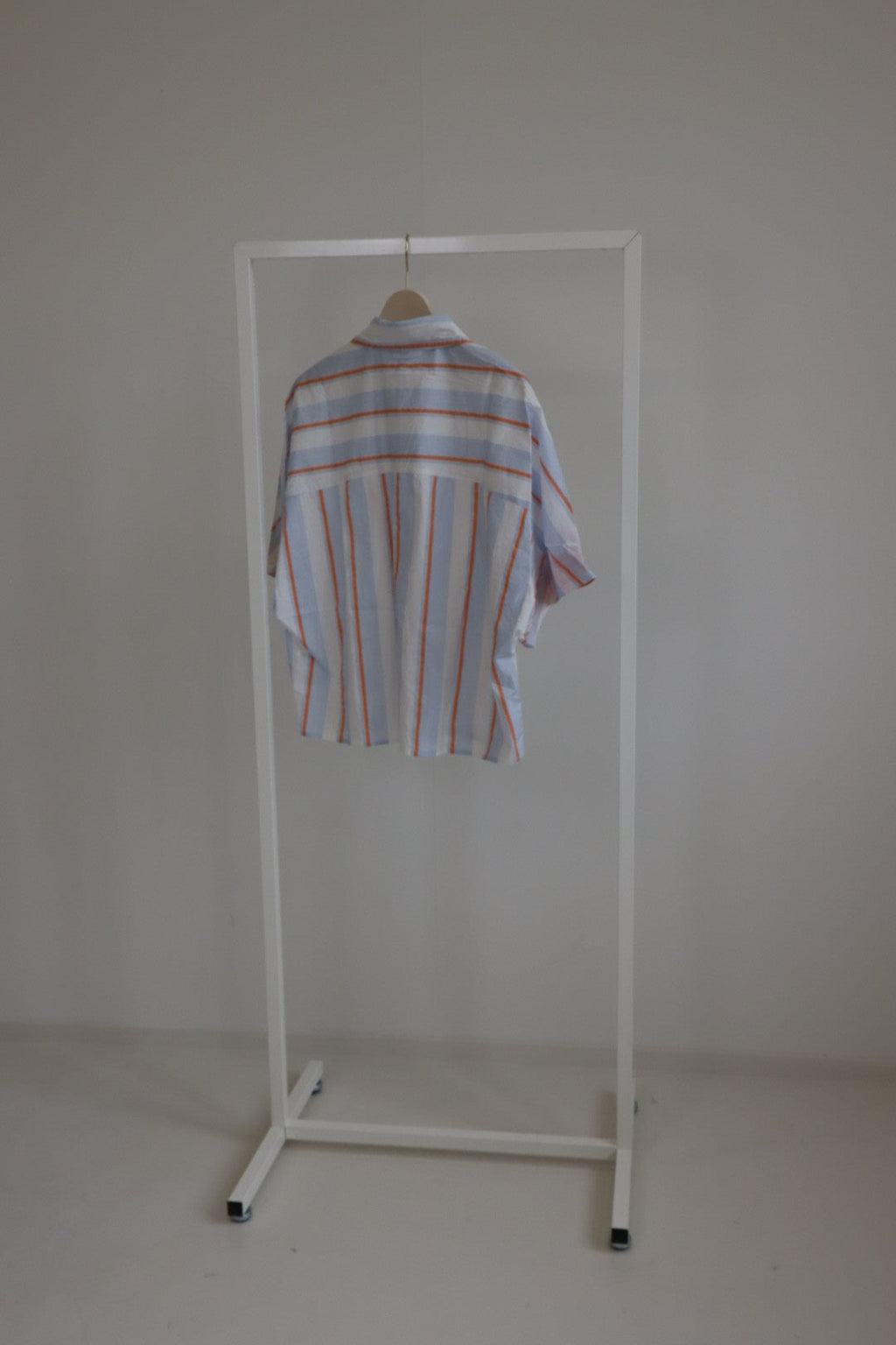 Blouse Dara Blauw/oranje