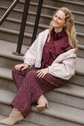 Blouse Emilienne Bordeaux