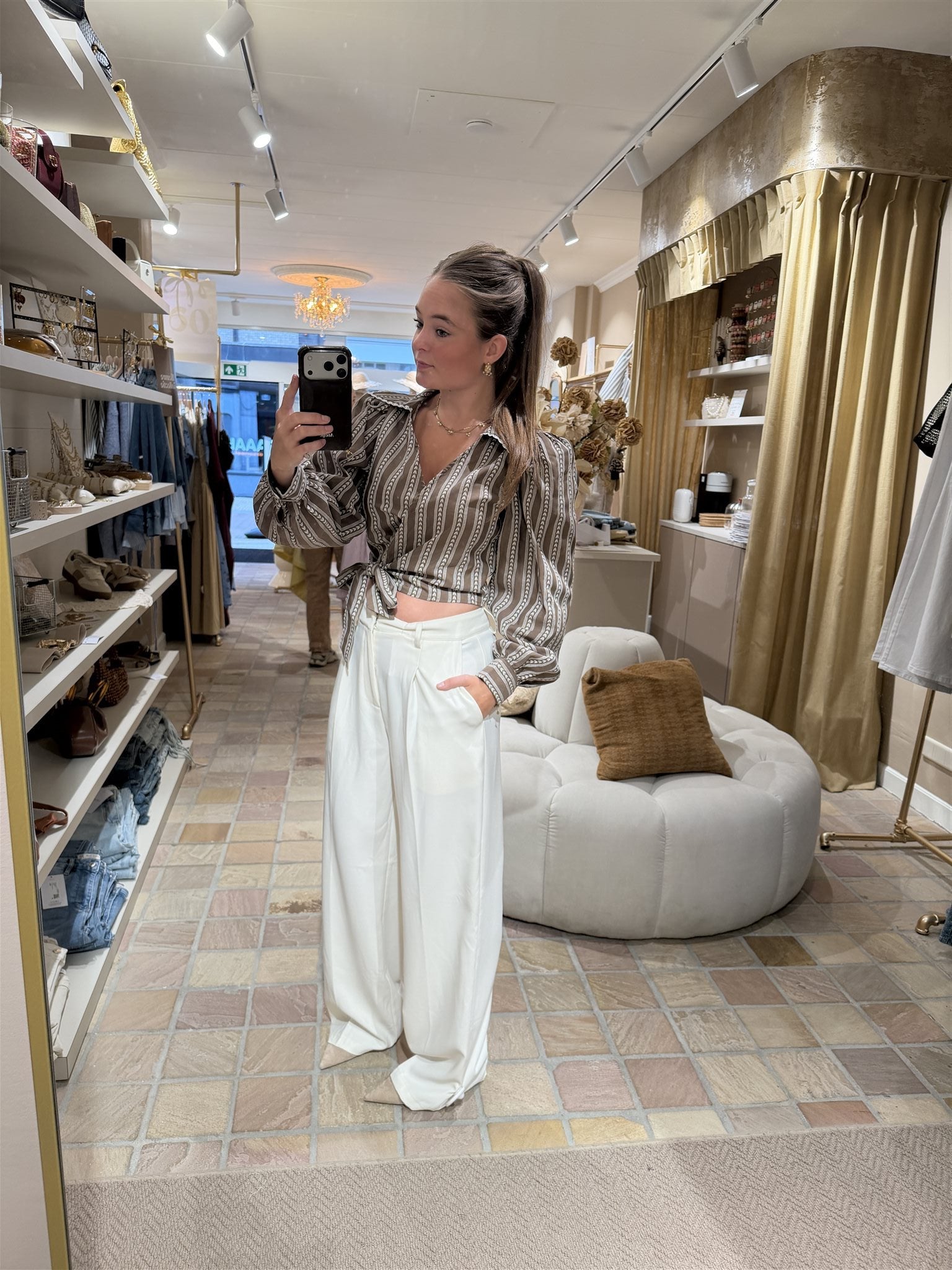 Blouse Indy Choco
