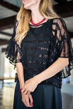 Blouse Liliana Zwart