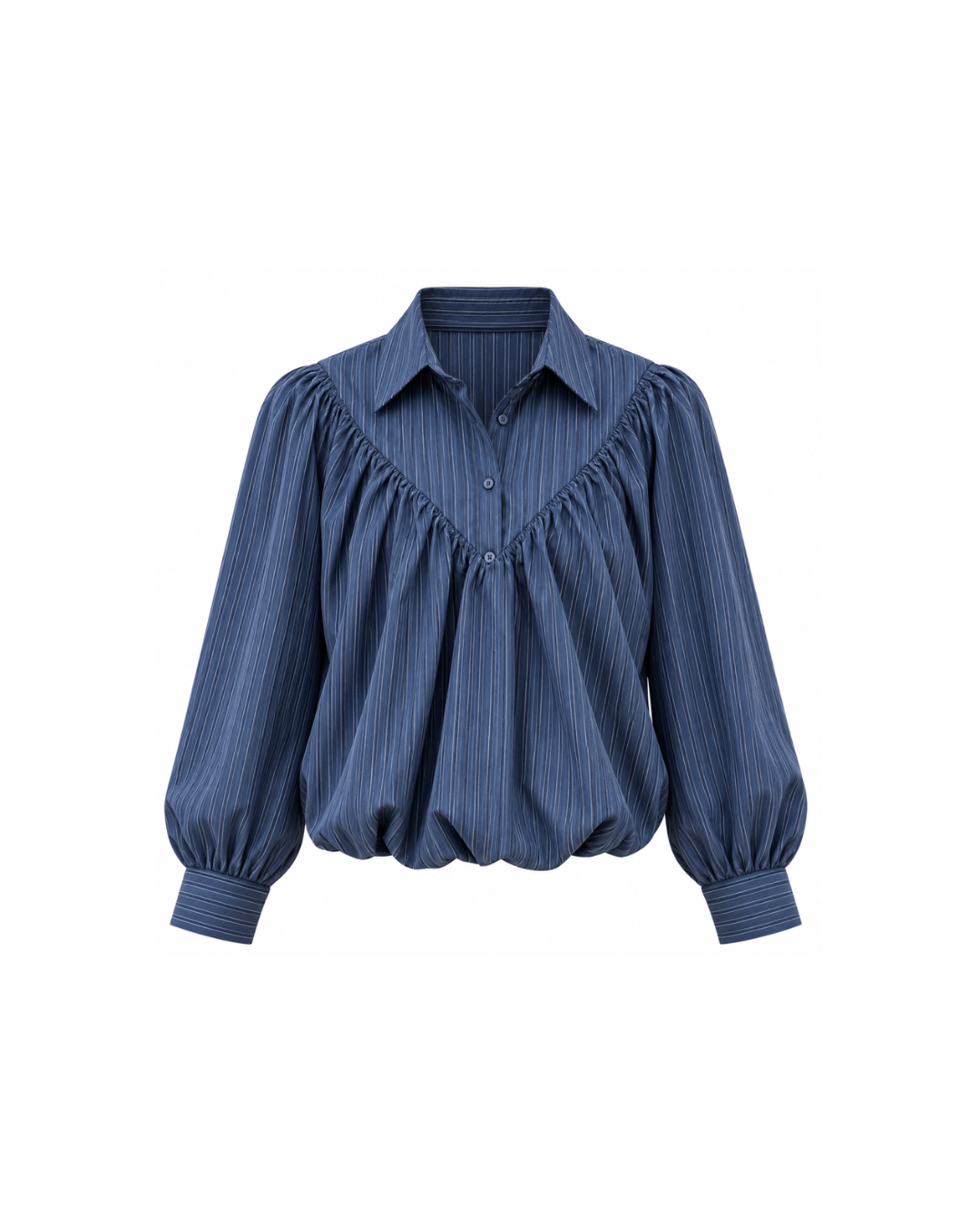 Blouse Marine Blauw