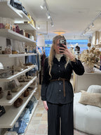 Blouse Olivia Zwart