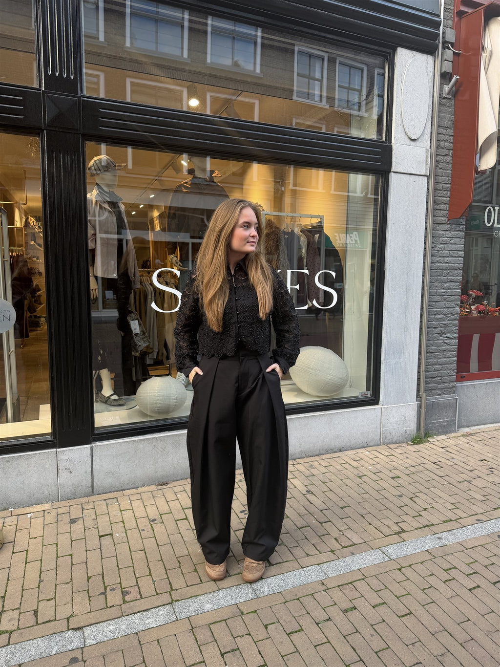 Blouse Parel Zwart