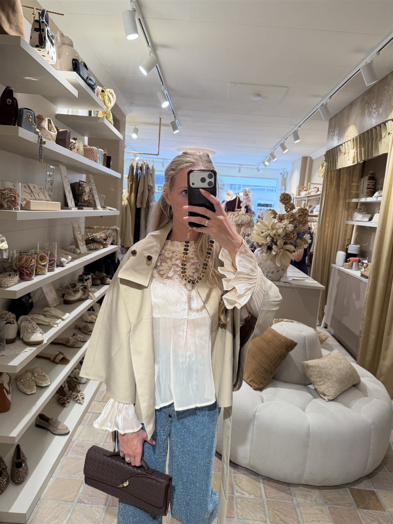 Blouse Rose Beige