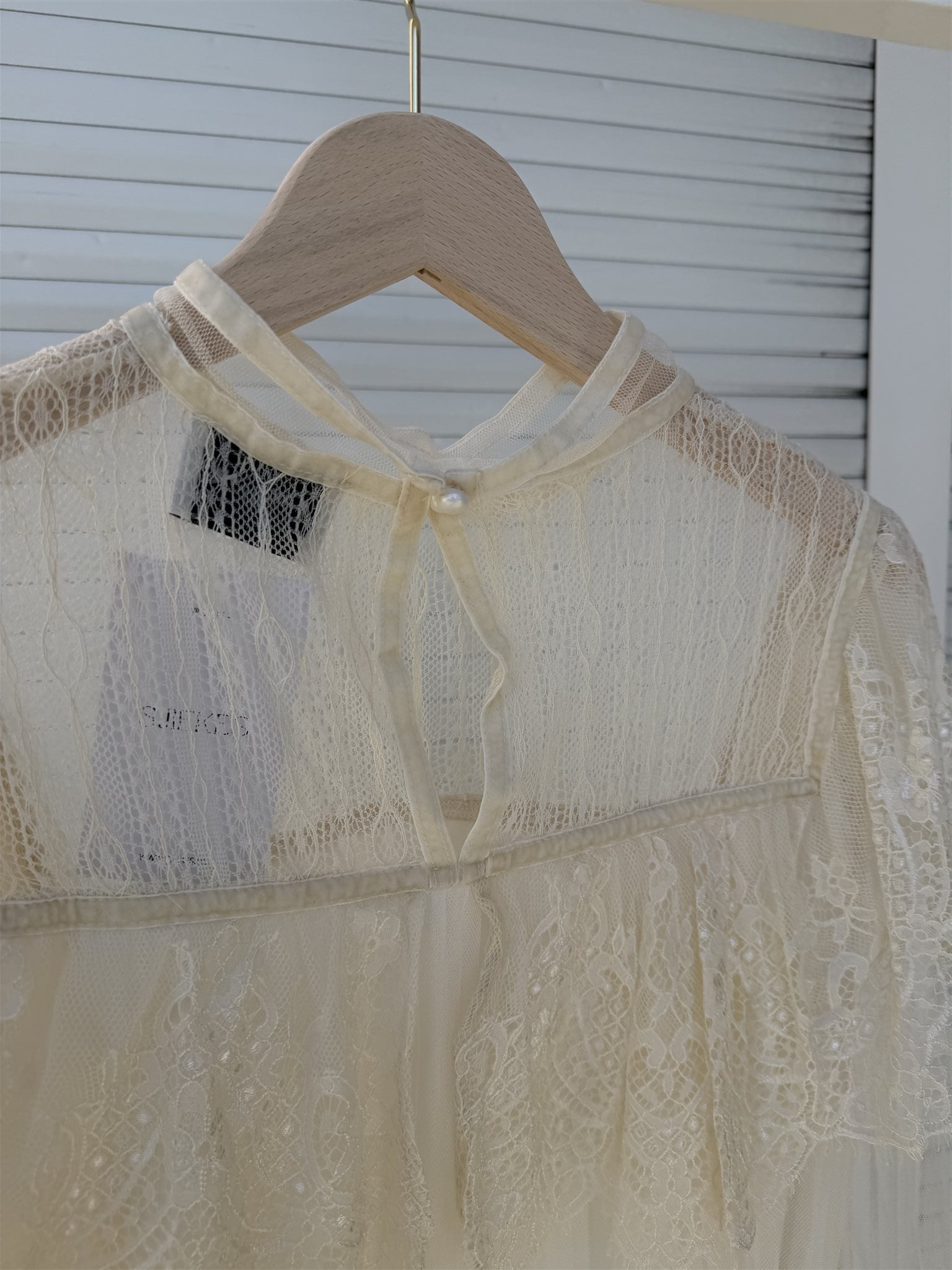 Blouse Valentina Ecru