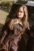 Blouse Verona Bruin