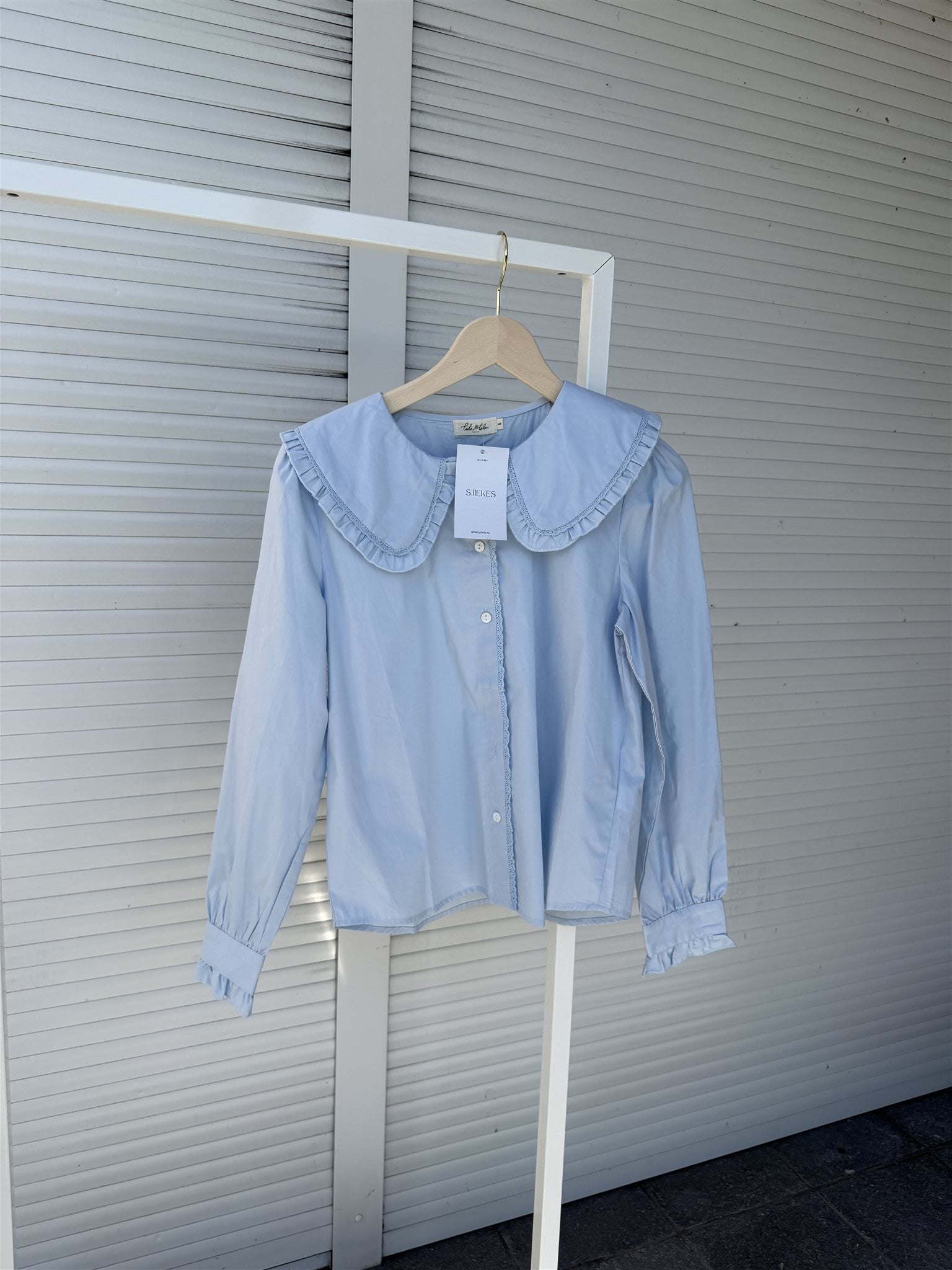 Blouse Viviana Lichtblauw