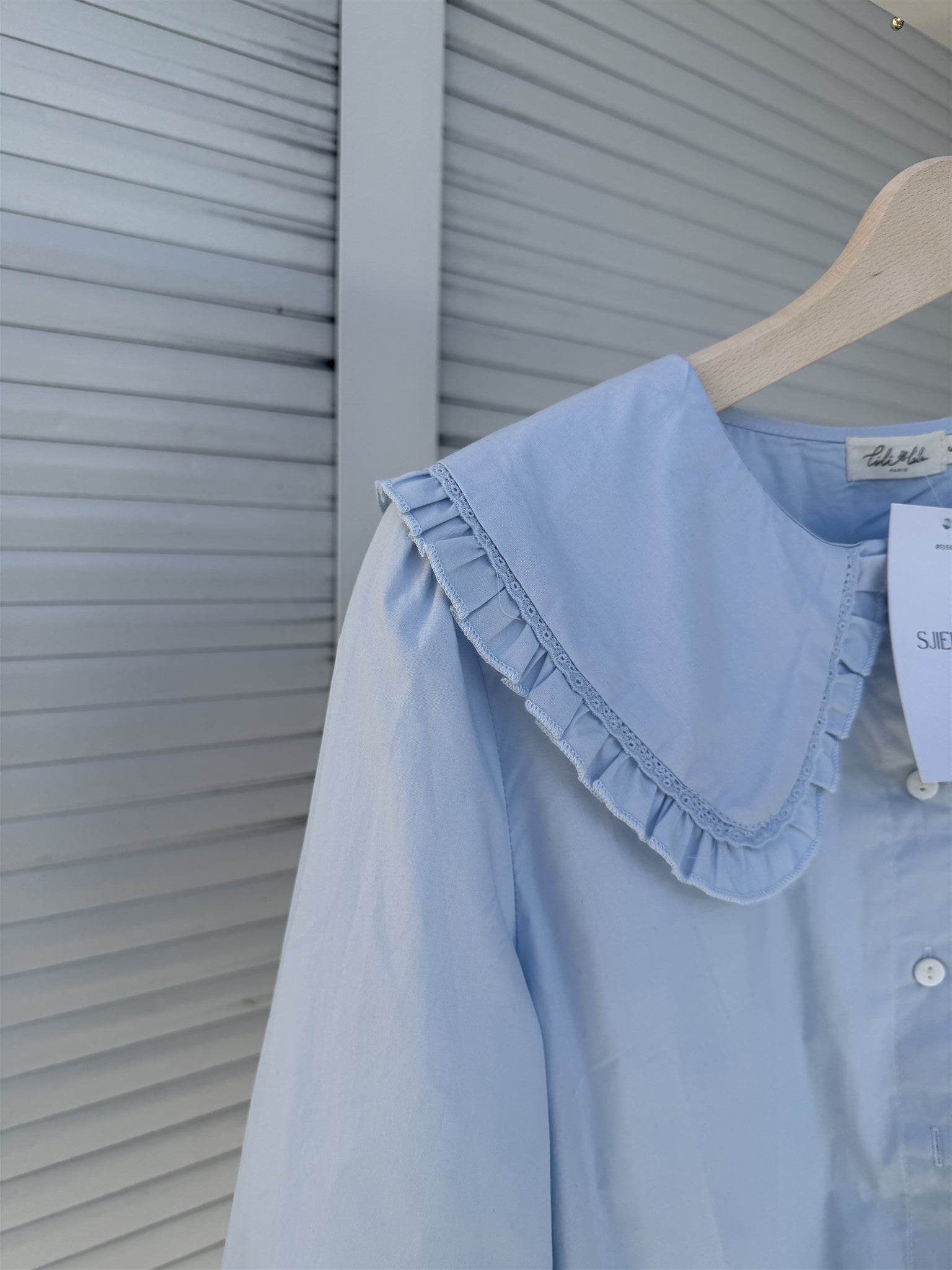 Blouse Viviana Lichtblauw