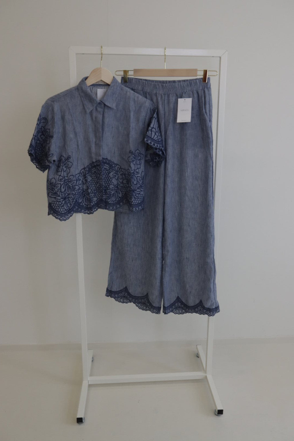 Broek Aela Blauw