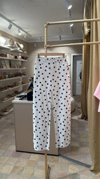 Broek Calypso Wit/Zwart