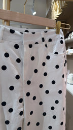 Broek Calypso Wit/Zwart