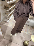 Broek Delicia Bruin
