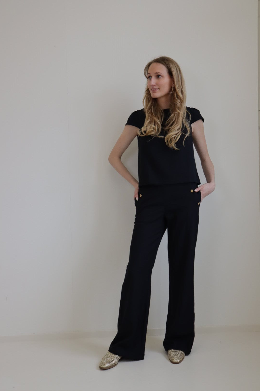 Broek Sophia Navy