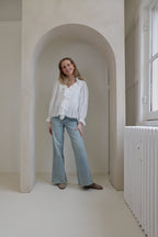 Flaire Jeans Dely Blauw