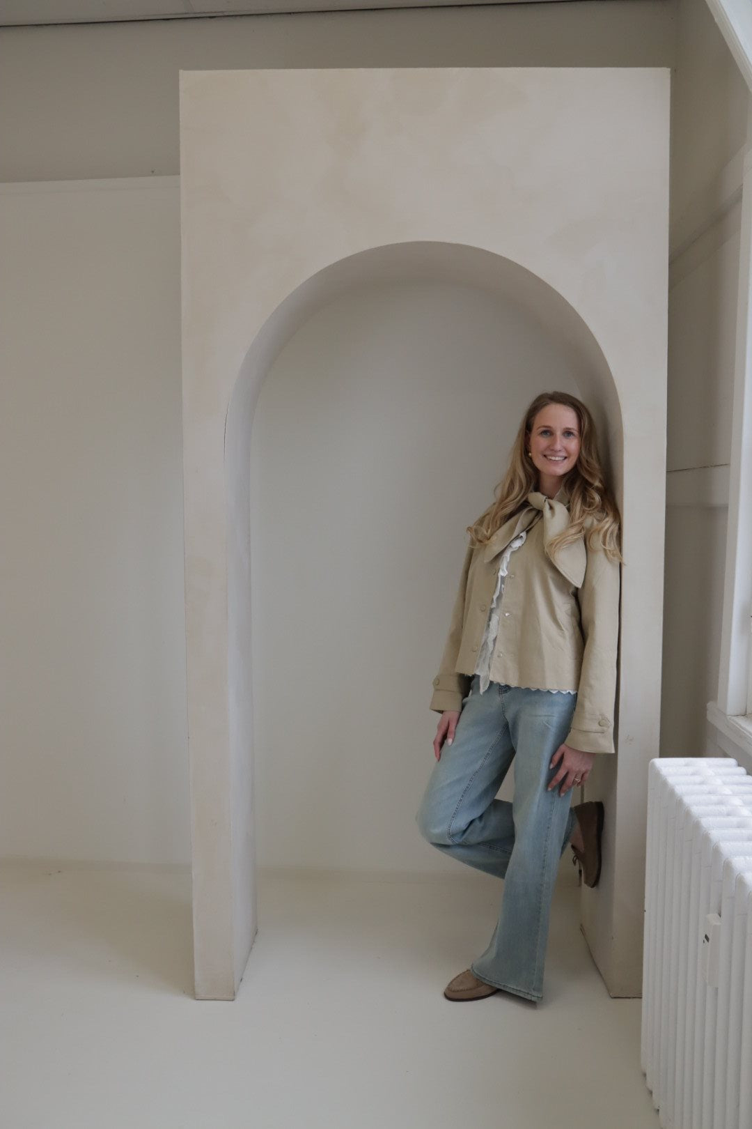 Flaire Jeans Dely Blauw