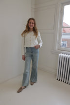 Flaire Jeans Dely Blauw