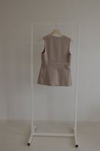Gilet Charlene Zand
