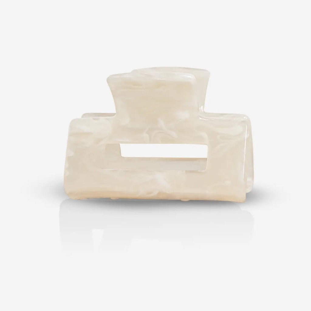 Haarclip Quad White Sand