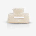 Haarclip Quad White Sand
