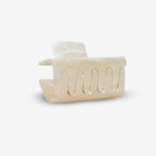 Haarclip Quad White Sand
