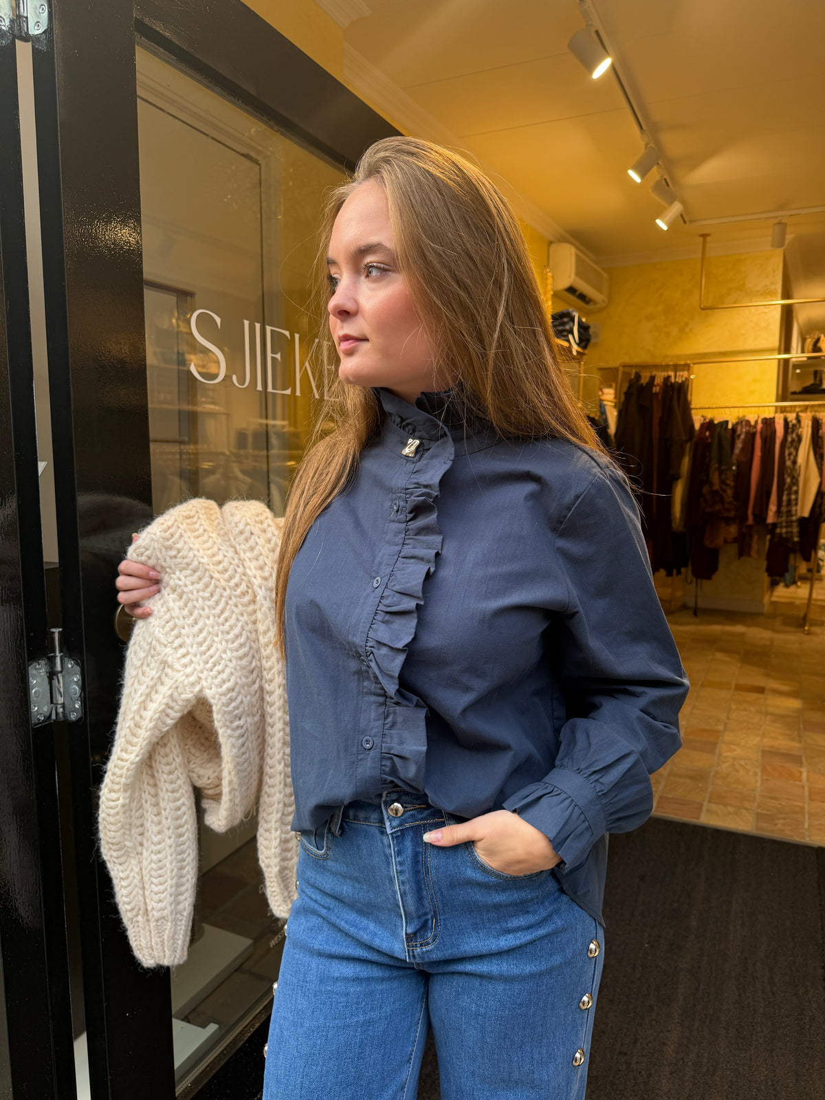 Blouse Marloes Blauw