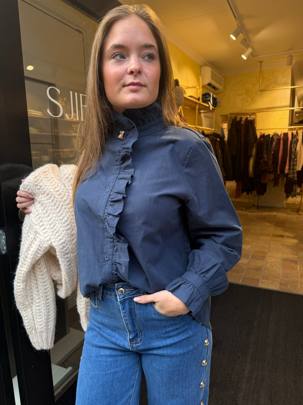 Blouse Marloes Blauw