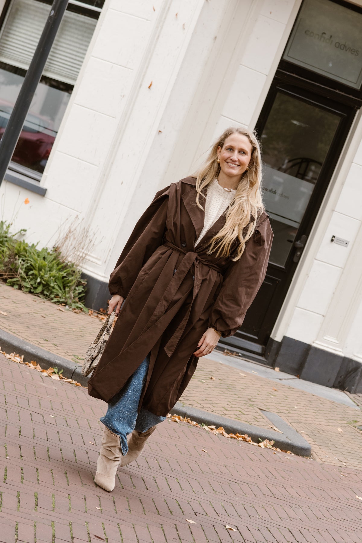 Trenchcoat Lidia Bruin