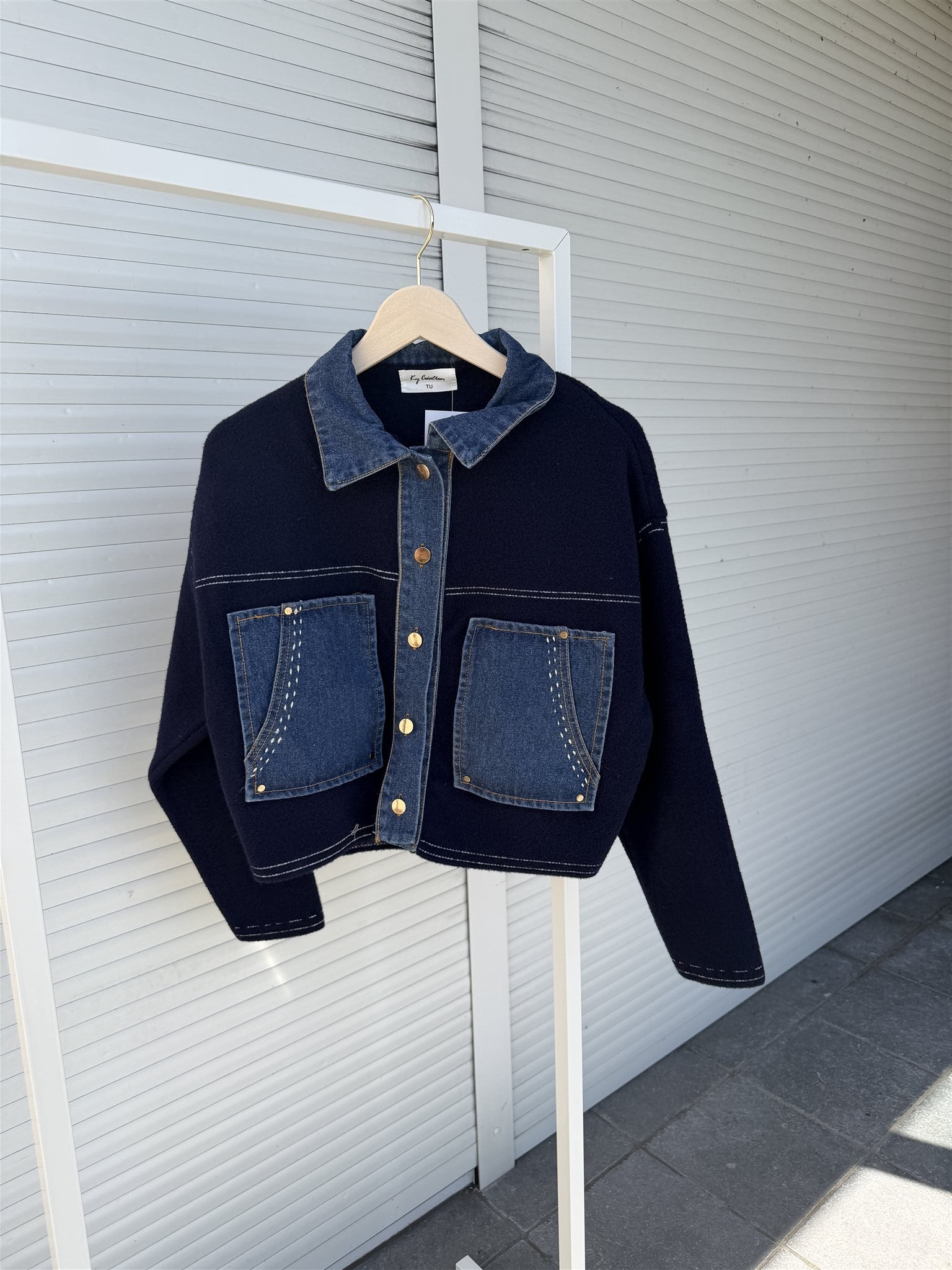 Jacket Angelica Blauw