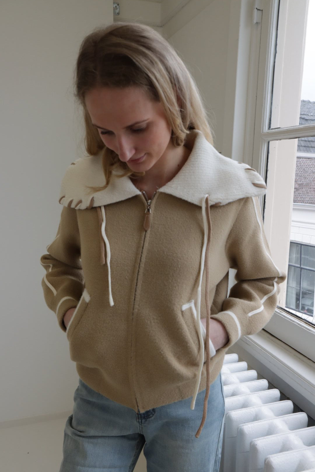 Jacket Antonella Camel