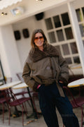 Jacket Aviator Hot Choklate