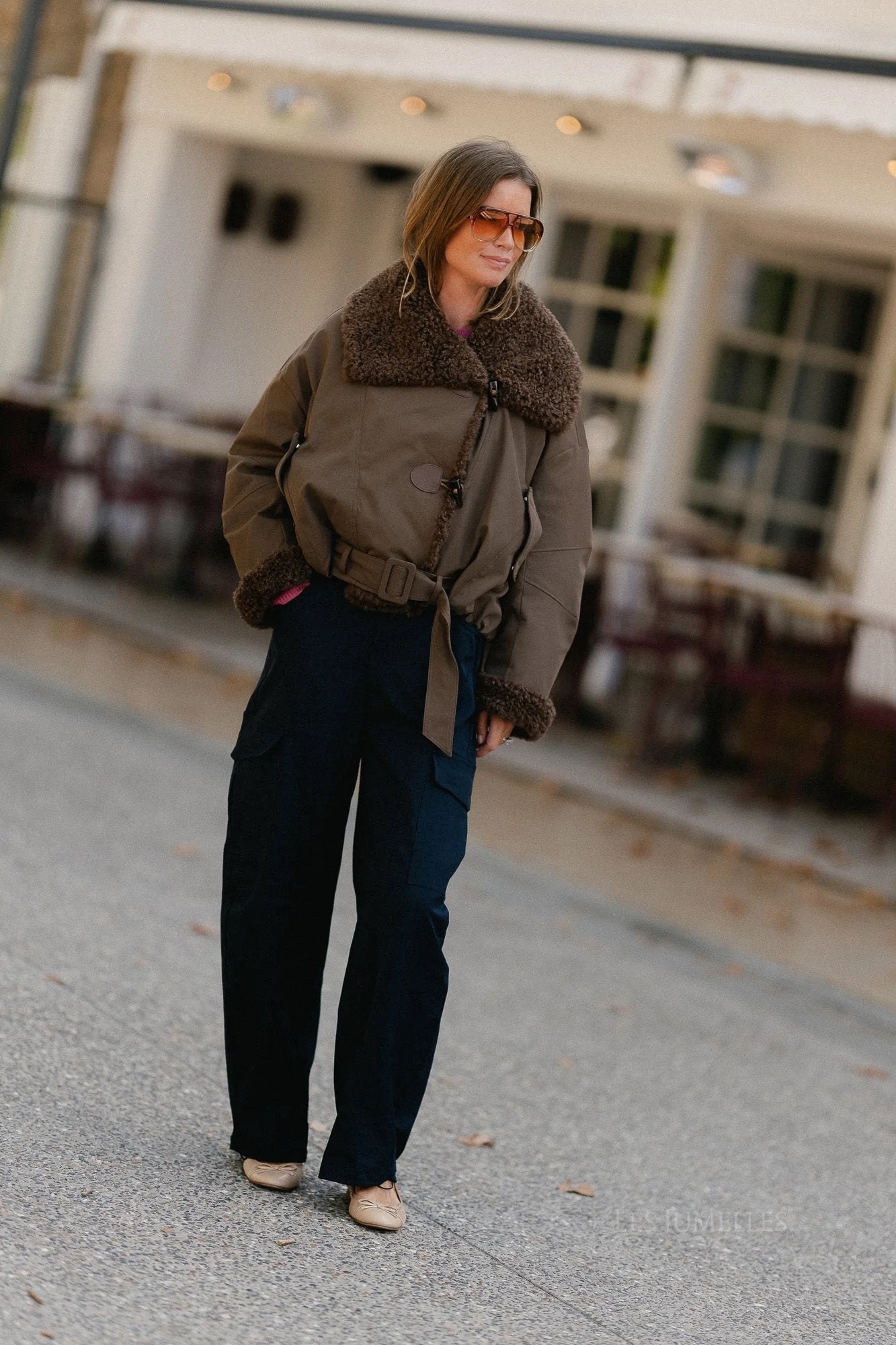 Jacket Aviator Hot Choklate