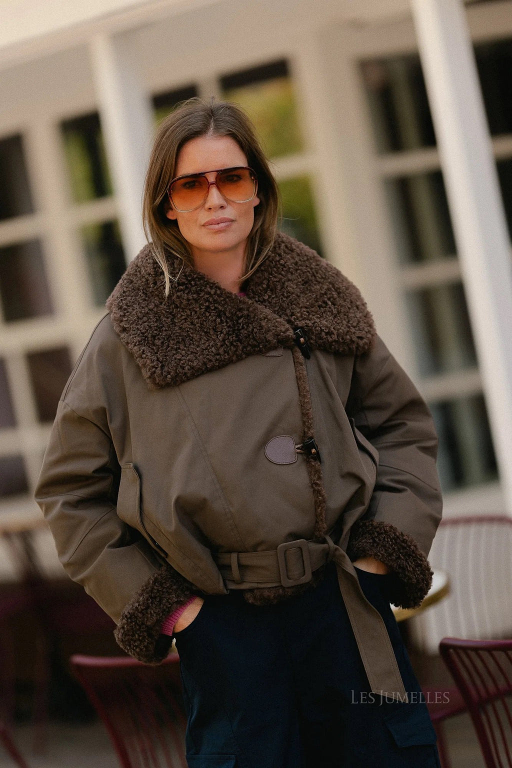 Jacket Aviator Hot Choklate